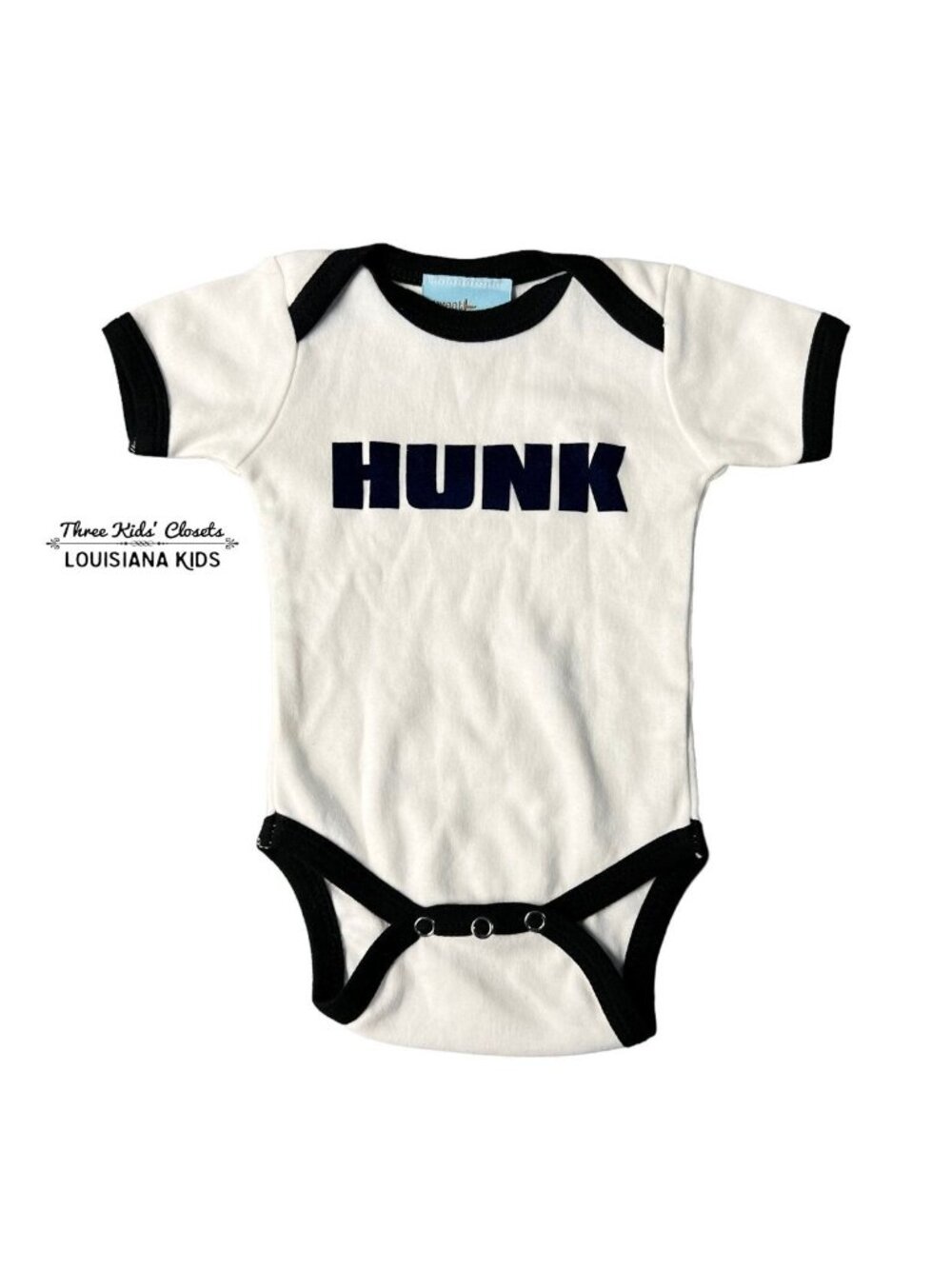 Sweet Petunia 0-3m “Hunk” Bodysuit Onesie